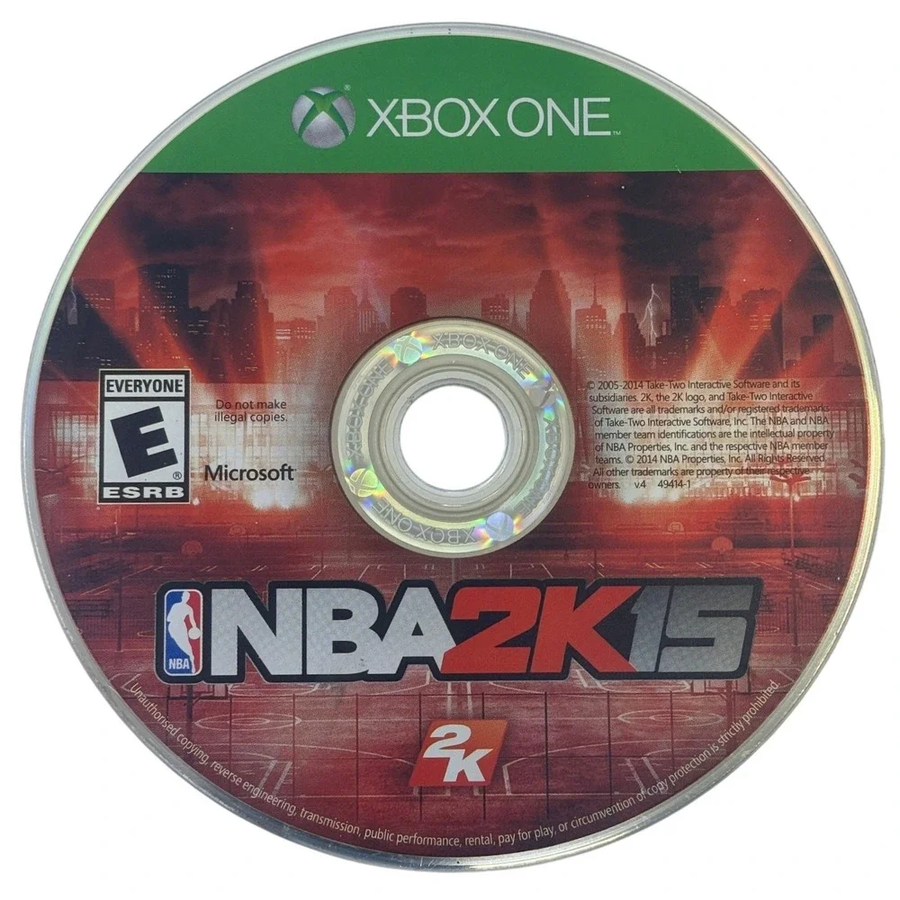 NBA‎ 2K15 Video Game for Xbox One Disc Only ESRB E